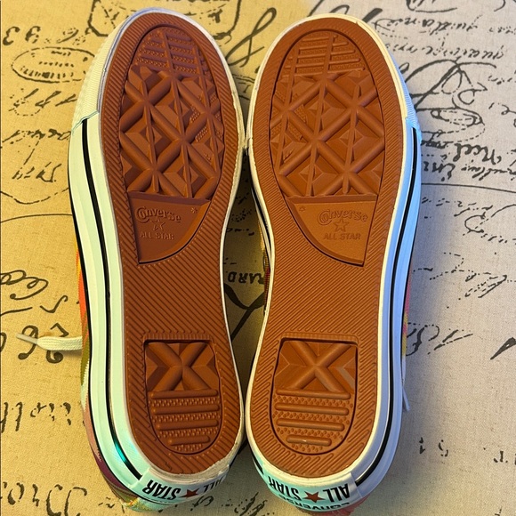 Converse x Missoni Chuck Taylor Sneakers Multicolored Zigzag Pattern NWOT - Picture 6 of 15